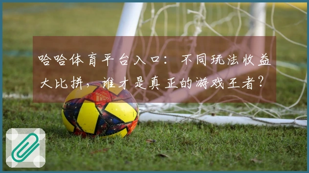 哈哈体育平台入口：不同玩法收益大比拼，谁才是真正的游戏王者？
